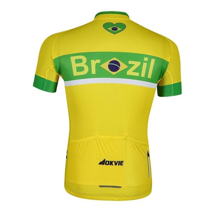 Maillot de Ciclismo Brasil: Comodidad y Estilo para tu Aventura