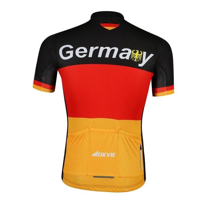 Maillot ciclista de Alemania para el Mundial, cómodo y fresco
