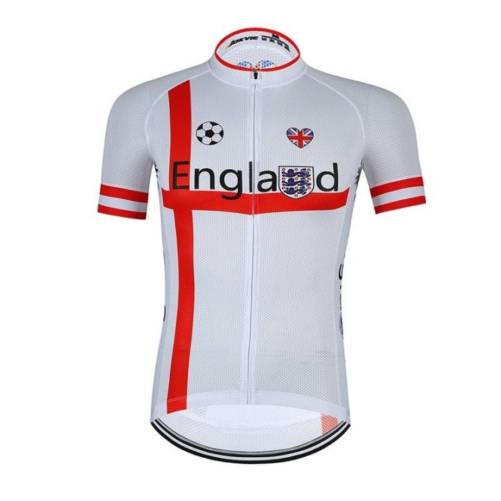 Maillot ciclista Inglaterra: comodidad y frescura para tus rutas