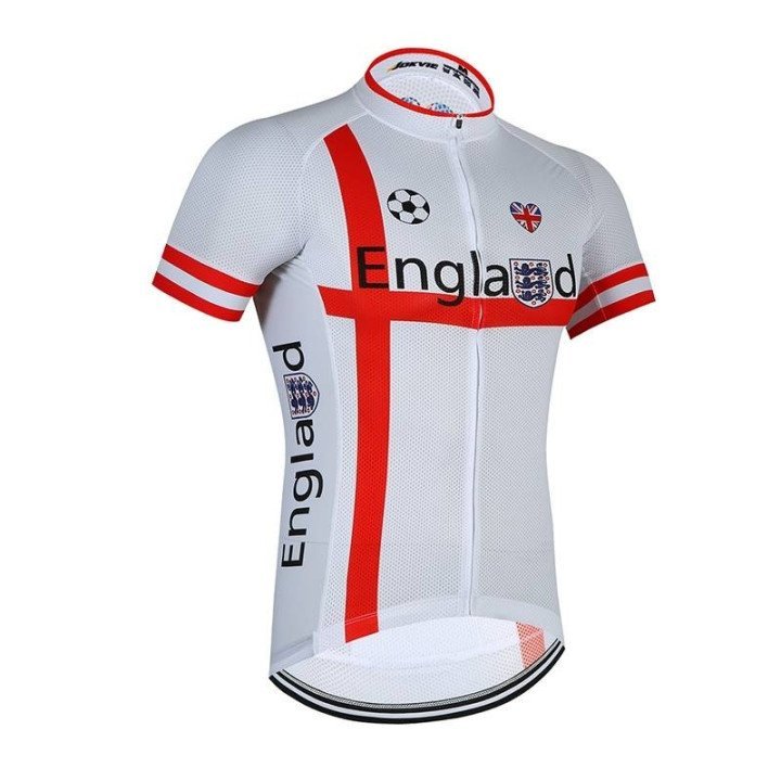 Maillot ciclista Inglaterra: comodidad y frescura para tus rutas