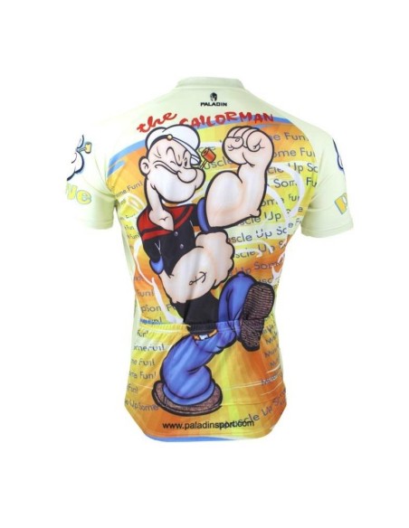 Maillot Ciclista Popeye: comodidad y estilo para tus rutas