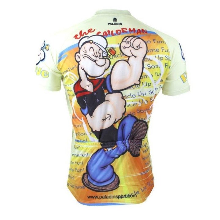 Maillot Ciclista Popeye: comodidad y estilo para tus rutas