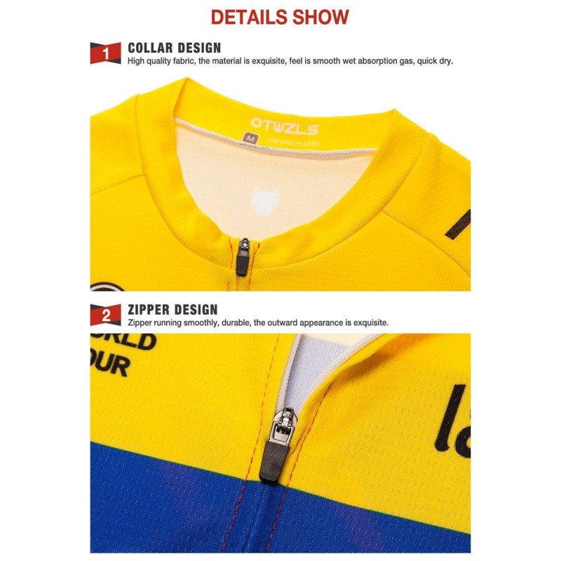 Maillot corto de ciclismo Quick Step para disfrutar al máximo tus rutas