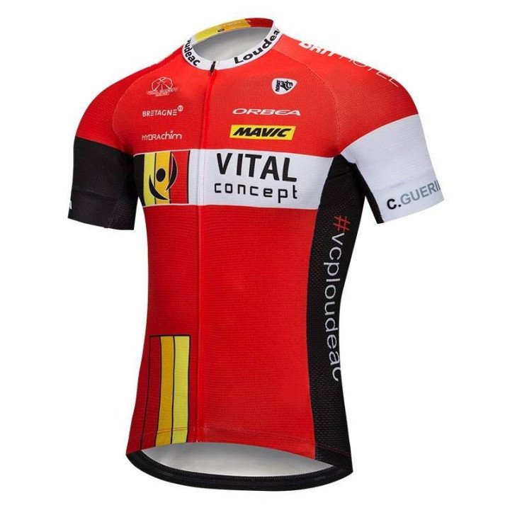 Maillot corto Vital para ciclistas, comodidad y estilo en cada ruta