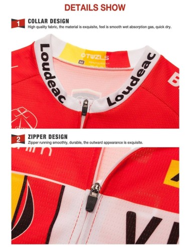 Maillot corto Vital para ciclistas, comodidad y estilo en cada ruta