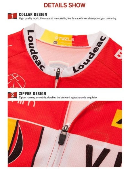 Maillot corto Vital para ciclistas, comodidad y estilo en cada ruta