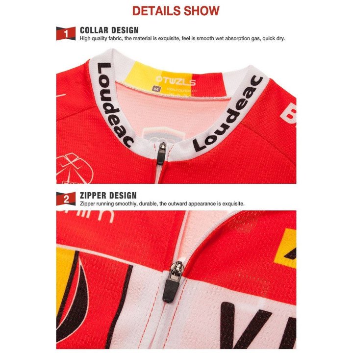 Maillot corto Vital para ciclistas, comodidad y estilo en cada ruta