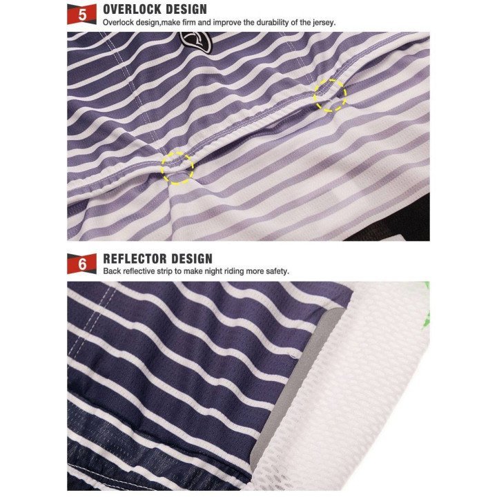 Maillot corto de ciclismo Samsic, comodidad y estilo para tus rutas