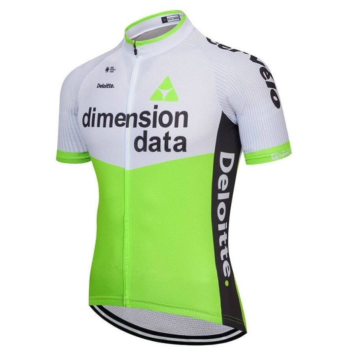 Maillot corto de ciclismo Dimension Data para disfrutar al máximo en la ruta