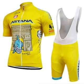 Ropa de Ciclismo de Verano Astana: Conjunto Corto Ideal para Pedalear