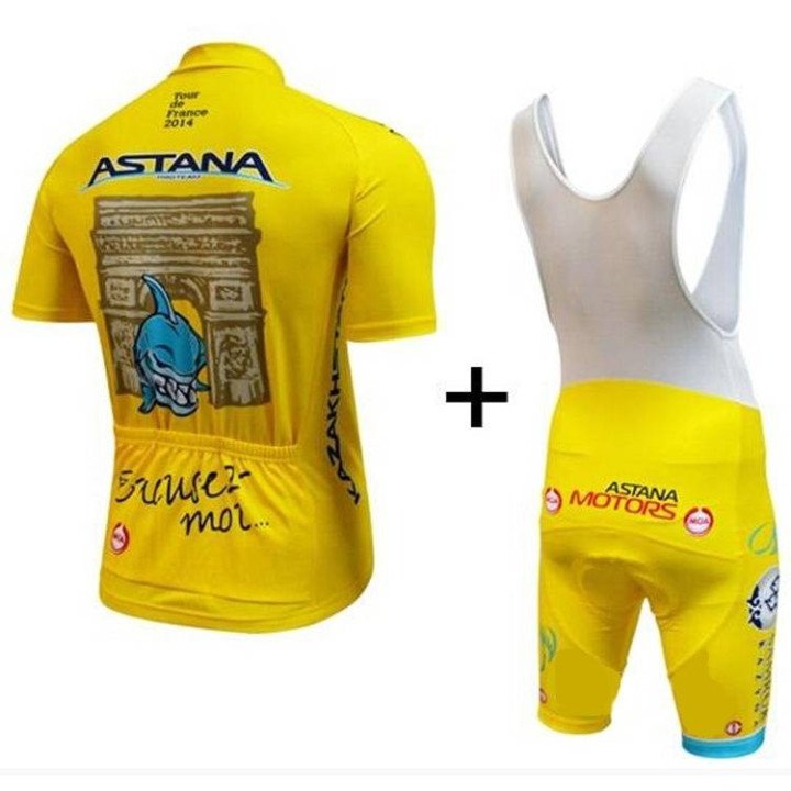 Ropa de Ciclismo de Verano Astana: Conjunto Corto Ideal para Pedalear