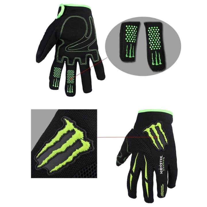 Guantes de ciclismo Monster: comodidad y protección para tus manos