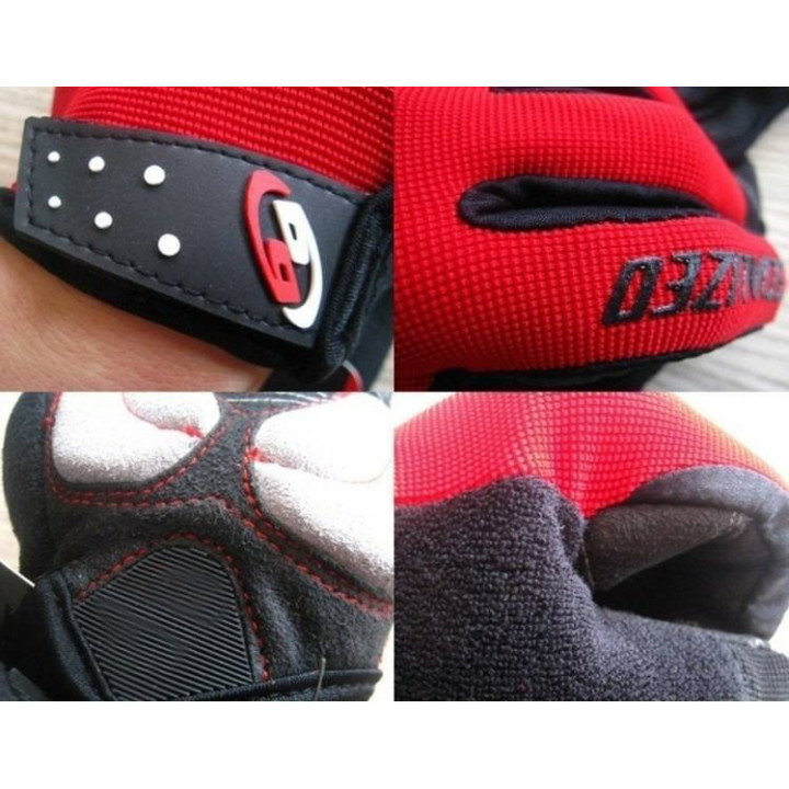 Guantes de ciclismo Specialized en rojo y negro, comodidad y protección para tus manos