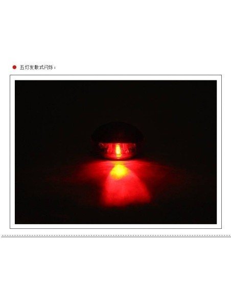 Linterna LED CREE XM-L T6 de 1800 lúmenes con luz trasera para bicicleta y 7 modos de iluminación