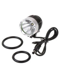 Linterna LED CREE XM-L T6 1800 lúmenes y luz trasera para bici con 7 modos 2