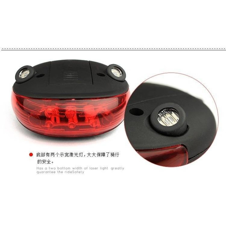 Linterna LED CREE XM-L T6 1800 lúmenes y luz trasera para bici con 7 modos