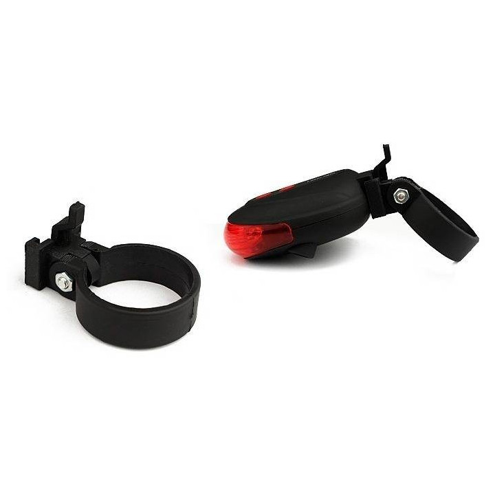 Linterna LED CREE XM-L T6 1800 lúmenes y luz trasera para bici con 7 modos