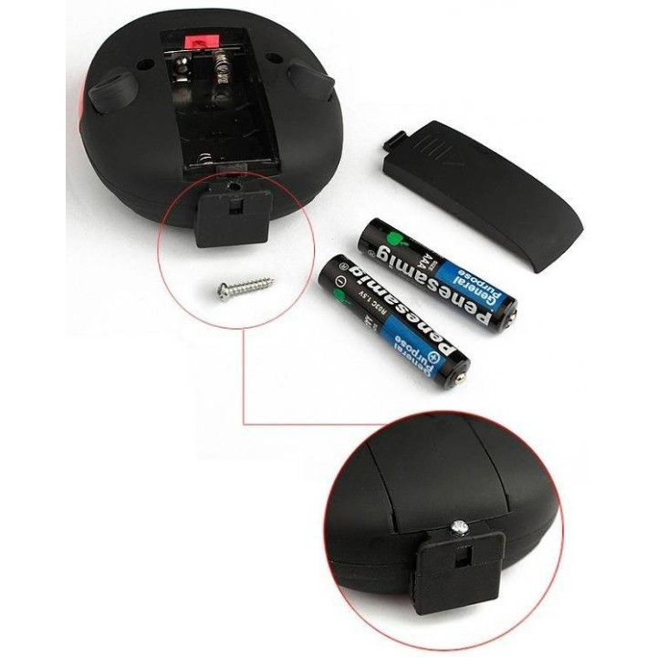 Linterna LED CREE XM-L T6 1800 lúmenes y luz trasera para bici con 7 modos