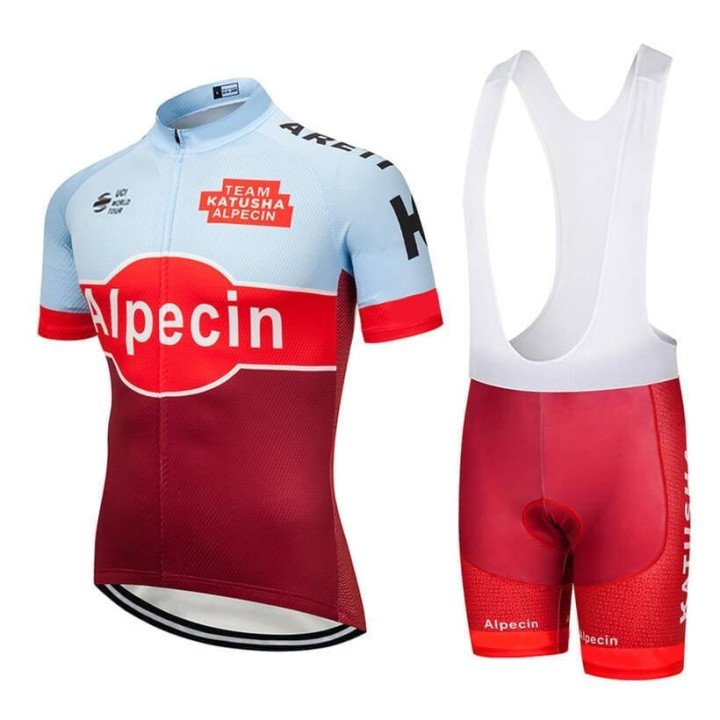 Ropa de ciclismo de verano Katusha Alpecin para disfrutar en la bici