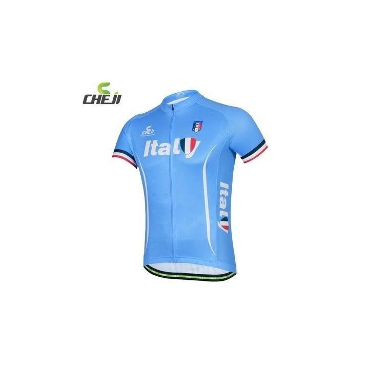 Maillot de ciclismo Italia para el Mundial, cómodo y fresco