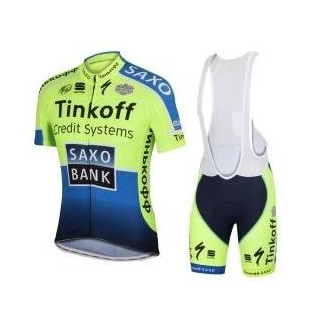 Ropa de ciclismo de verano Saxo Bank a buen precio para disfrutar tus paseos
