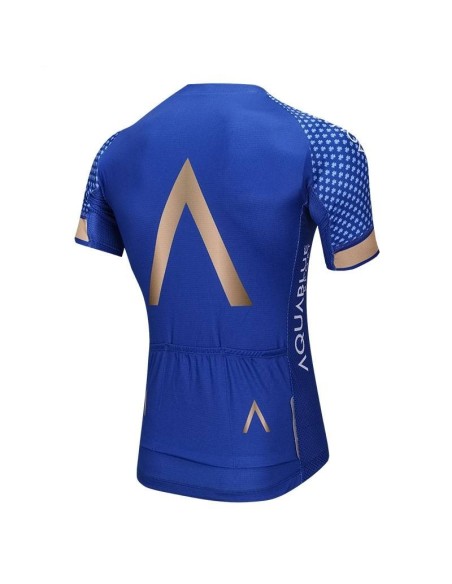 Maillot corto Aquablue para ciclistas cómodos y frescos