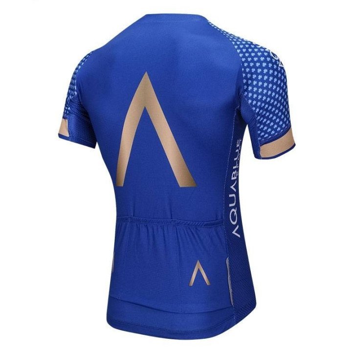 Maillot corto Aquablue para ciclistas cómodos y frescos