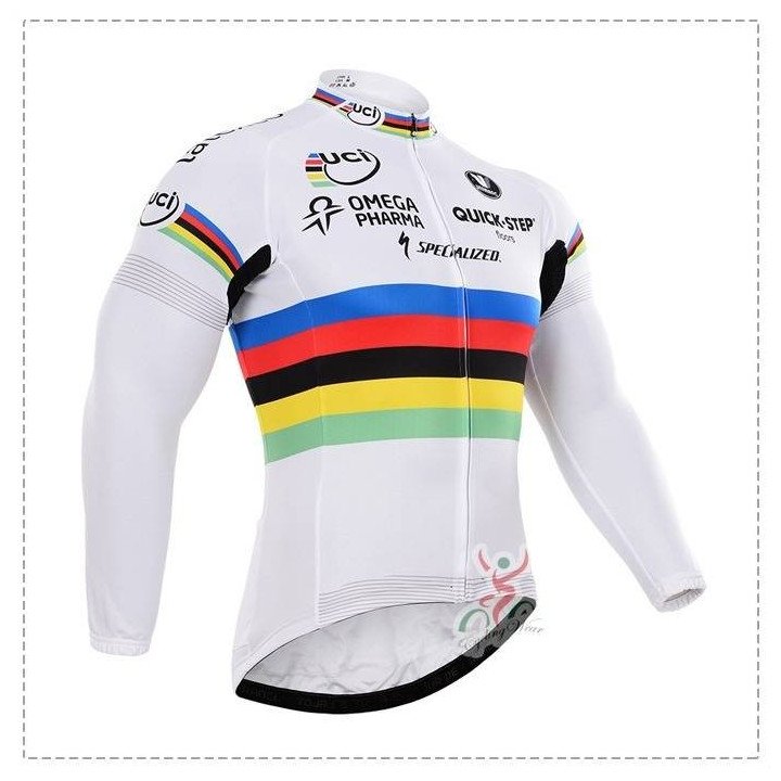 Ropa de ciclismo larga Quick Step UCI para disfrutar pedaleando