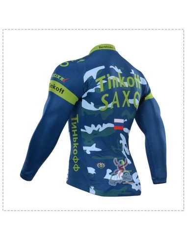 Maillot Ciclista Largo Saxo Bank: Comodidad y Estilo para tus Rutas