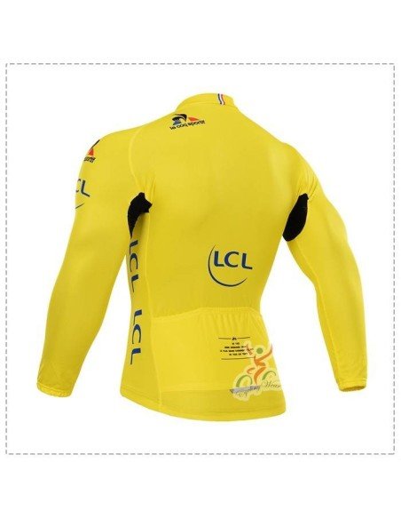 Maillot ciclista largo ideal para tus rutas al estilo Tour de Francia