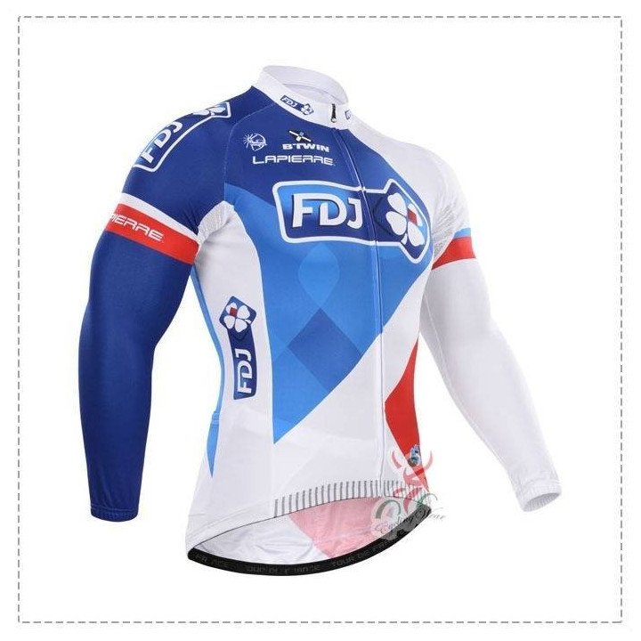 Maillot Ciclista Largo FDJ: Comodidad y Estilo para tus Rutas
