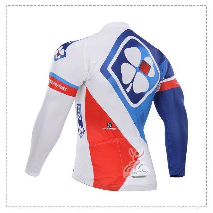 Maillot Ciclista Largo FDJ: Comodidad y Estilo para tus Rutas