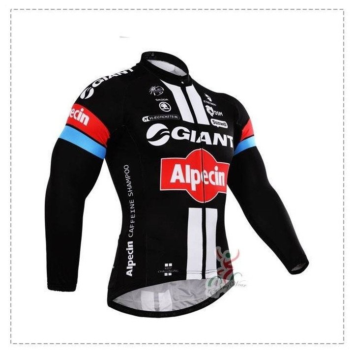 Maillot ciclista largo Giant, comodidad y estilo para tus rutas