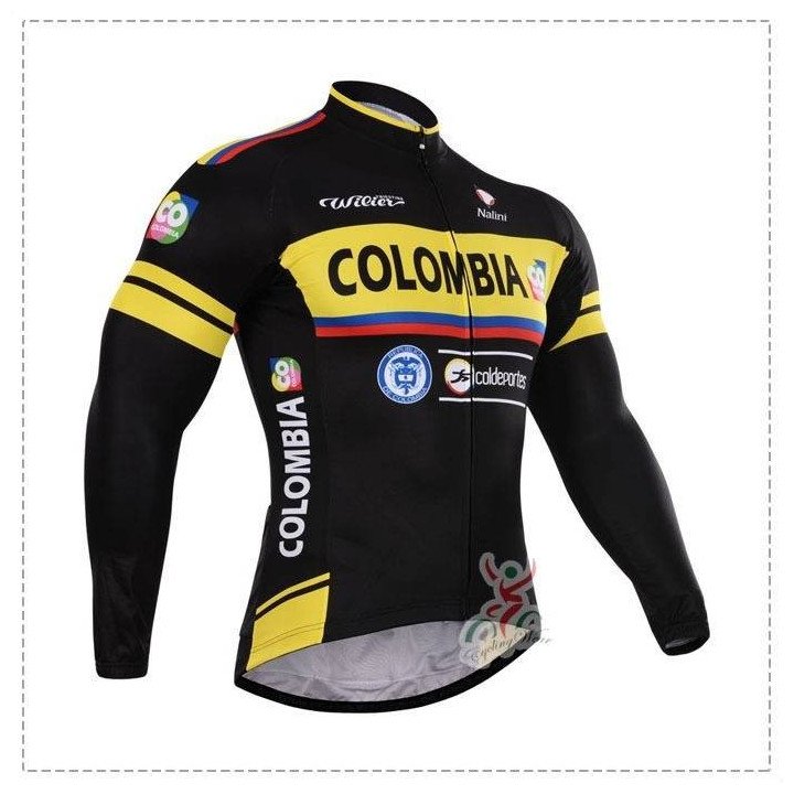 Maillot ciclista largo ideal para los amantes del ciclismo en Colombia