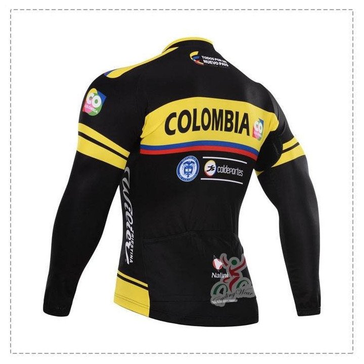 Maillot ciclista largo ideal para los amantes del ciclismo en Colombia