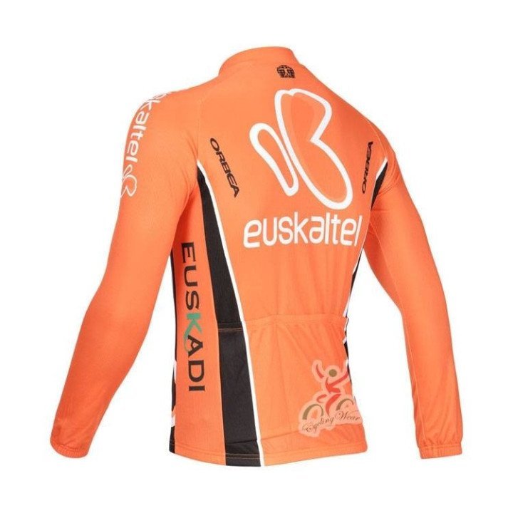 Maillot ciclista largo Euskaltel EUSKADI para disfrutar del ciclismo