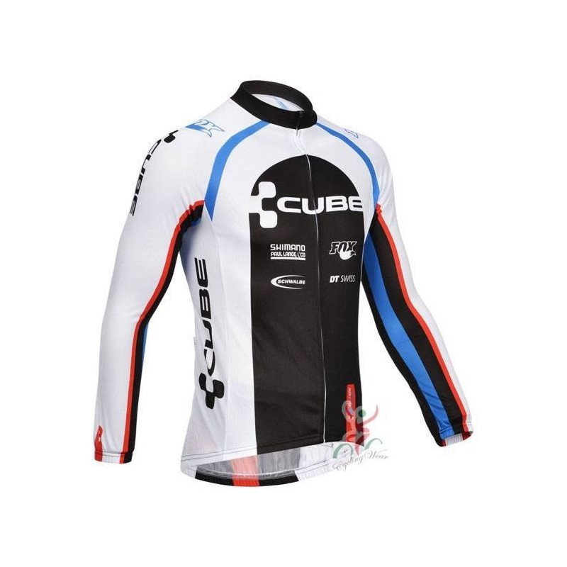 Maillot largo de ciclismo Cube, comodidad y estilo para tus rutas