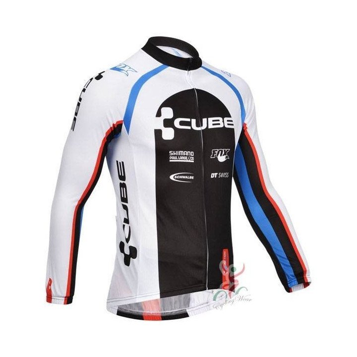 Maillot largo de ciclismo Cube, comodidad y estilo para tus rutas