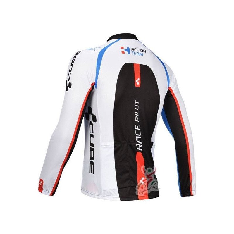 Maillot largo de ciclismo Cube, comodidad y estilo para tus rutas