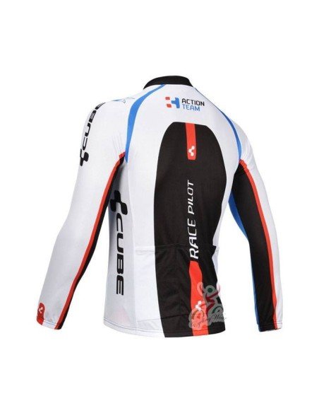 Maillot largo de ciclismo Cube, comodidad y estilo para tus rutas