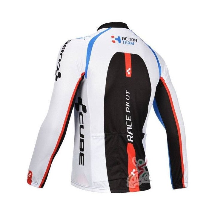 Maillot largo de ciclismo Cube, comodidad y estilo para tus rutas