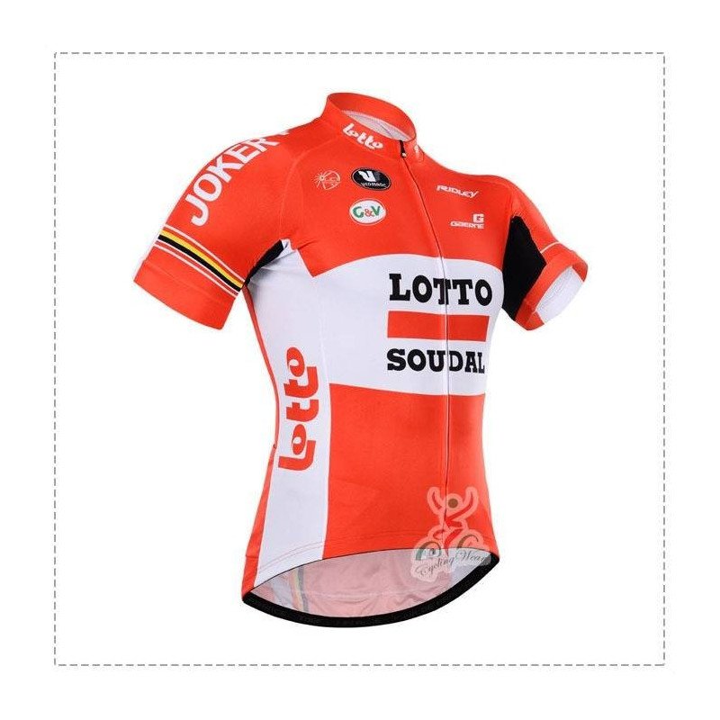 Maillot Ciclista Corto Lotto: comodidad y estilo para tus rutas