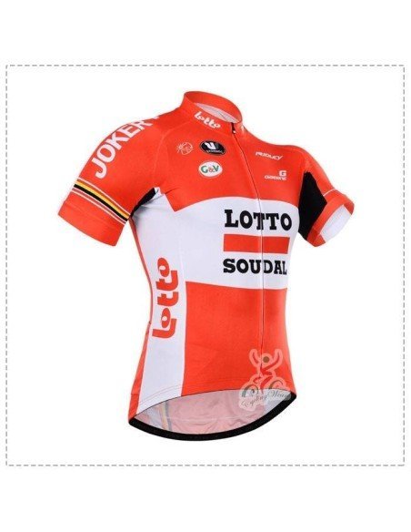 Maillot Ciclista Corto Lotto: comodidad y estilo para tus rutas