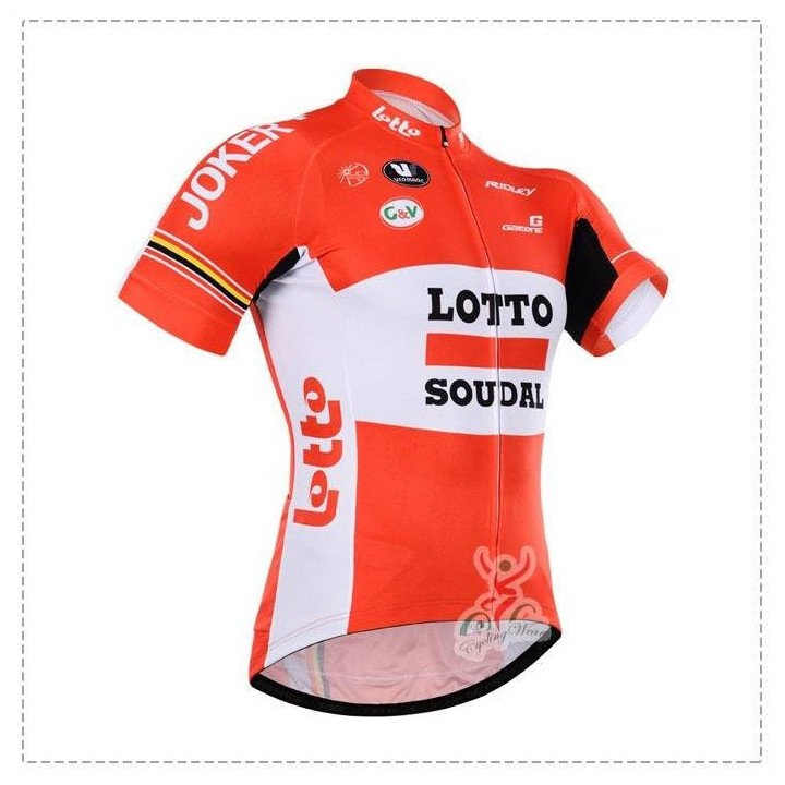 Maillot Ciclista Corto Lotto: comodidad y estilo para tus rutas