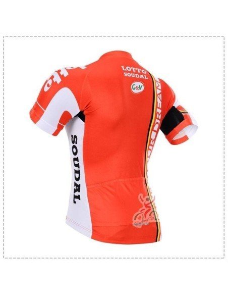 Maillot Ciclista Corto Lotto: comodidad y estilo para tus rutas