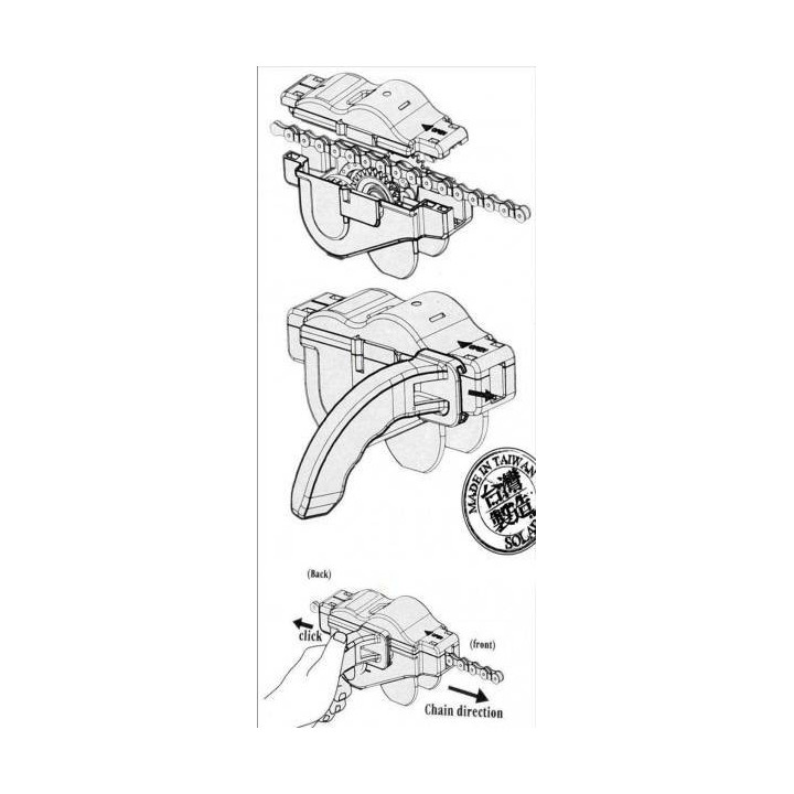 Kit de Limpieza para Cadenas de Bicicleta, ¡fácil y rápido!