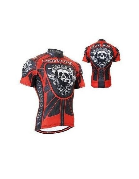 Maillot ciclista corto ideal para tus rutas en carretera