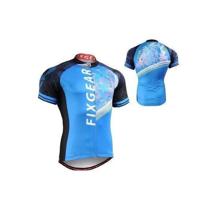 Maillot ciclista corto ideal para cualquier ruta