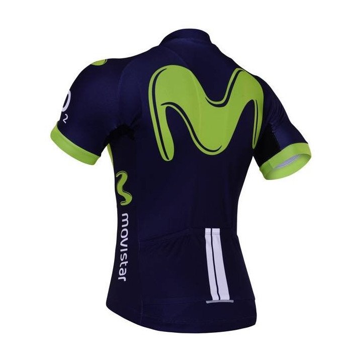 Maillot Ciclista Corto Movistar: comodidad y estilo para tus rutas