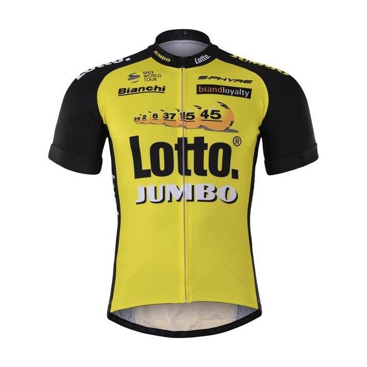 Maillot ciclista corto Lotto, comodidad y estilo para tus rutas